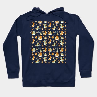 The Classic Ducks Loop Pattern Hoodie